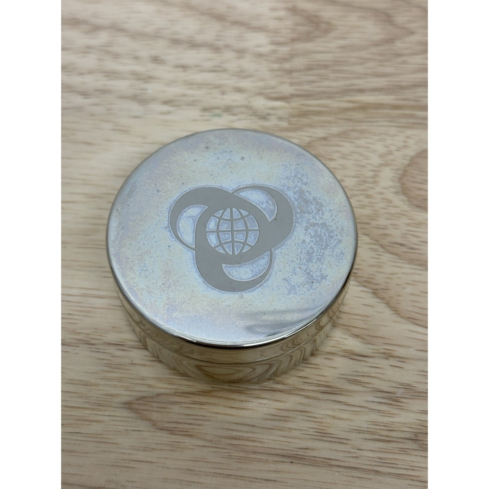 Vintage Silver Compass Directional in Case Logo Global Harmony #20 - Picture 2 of 6